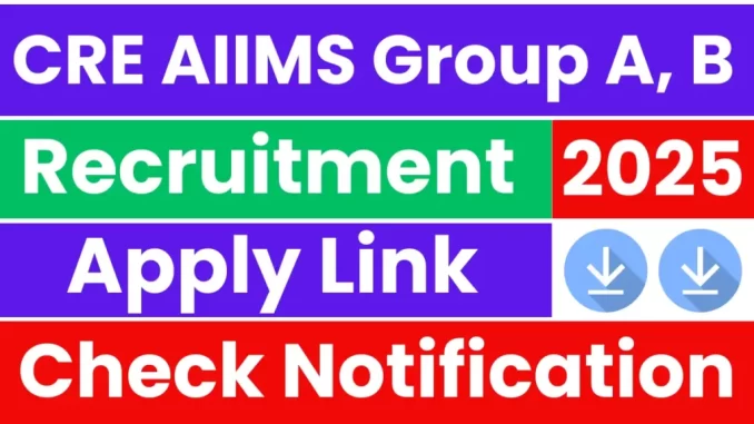 AIIMS-CRE-Group-A-B-Recruitment-2025-1024x576-1