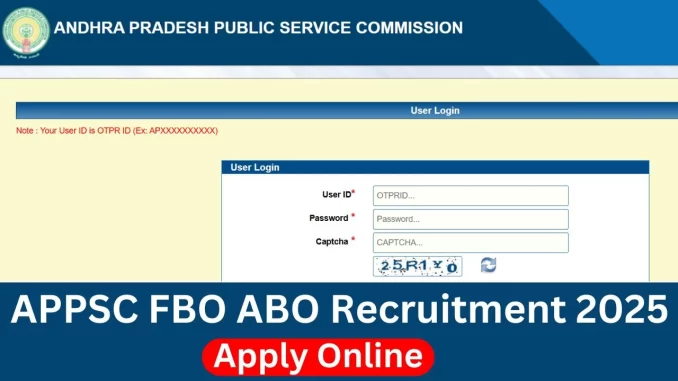 APPSC-FBO-ABO-Recruitment-2025