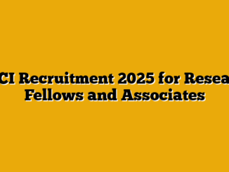 ARCI Recruitment 2025 for Research Fellows and Associates