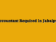 Accountant Required In Jabalpur