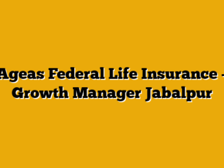 Ageas Federal Life Insurance – Growth Manager Jabalpur