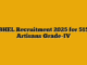 BHEL Recruitment 2025 for 515 Artisans Grade-IV