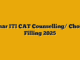 Bihar ITI CAT Counselling/ Choice Filling 2025