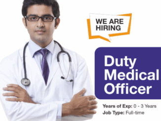 Duty Doctor Job in Jabalpur