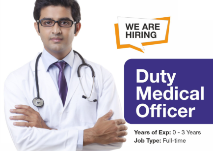 Duty Doctor Job in Jabalpur Duty Doctor Job in Jabalpur