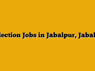 Collection Jobs in Jabalpur, Jabalpur