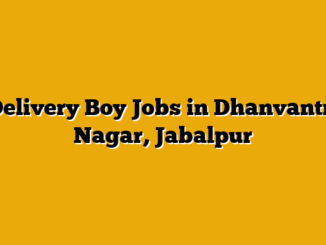 Delivery Boy Jobs in Dhanvantri Nagar, Jabalpur