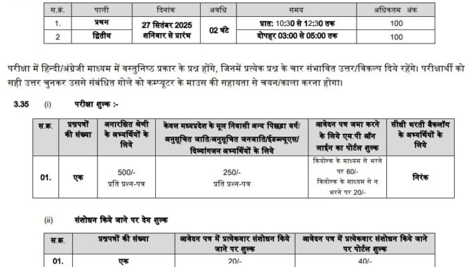 Exam-Time-Table-Of-MP-Paramedical-Recruitment-2025