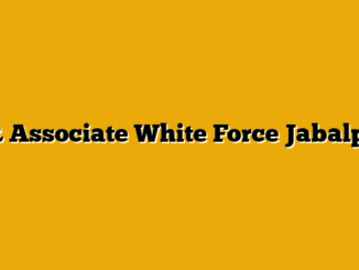 HR Associate  White Force Jabalpur