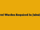 Hostel Warden Required In Jabalpur