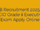 IB Recruitment 2025 : ACIO Grade ii Executive Exam Apply Online