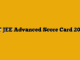 IIT JEE Advanced Score Card 2025