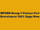 MPESB Group 5 Various Post Recruitment 2025: Appy Now