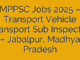MPPSC Jobs 2025 – Transport Vehicle Transport Sub Inspector – Jabalpur, Madhya Pradesh