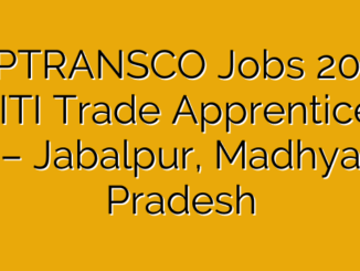 MPTRANSCO Jobs 2025 – ITI Trade Apprentices – Jabalpur, Madhya Pradesh