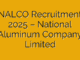 NALCO Recruitment 2025 – National Aluminum Company Limited