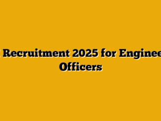 PII Recruitment 2025 for Engineers, Officers