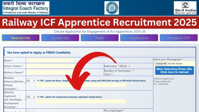 Railway-ICF-Apprentice-Recruitment-2025