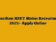 Rajasthan REET Mains Recruitment 2025:- Apply Online