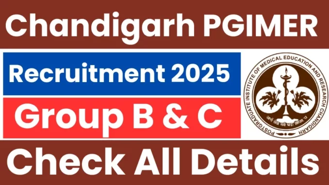 PGIMER-Chandigarh-Group-B-C-Recruitment-2025-1024x576-1