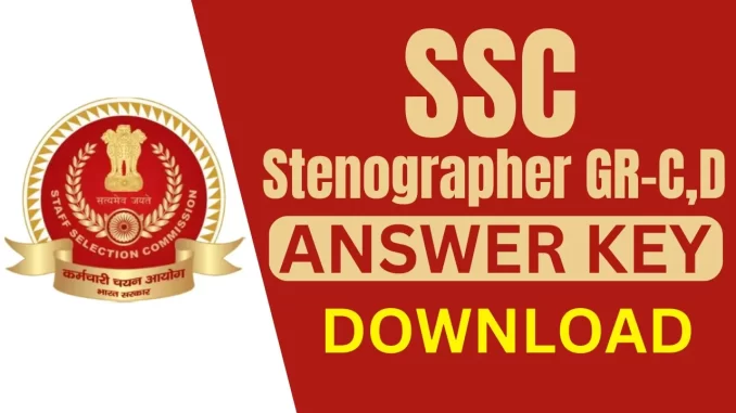 SSC-Stenographer-Answer-Key
