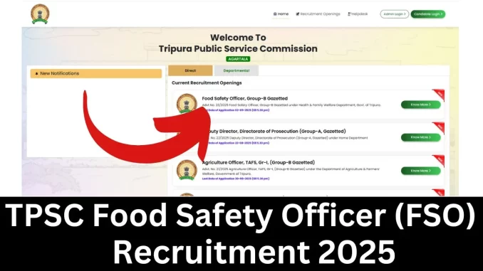 TPSC-FSO-Recruitment