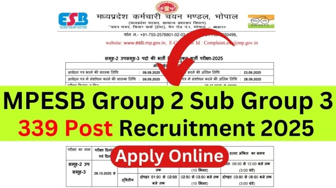 MPESB-Group-2-Sub-Group-3-Recruitment
