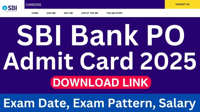 SBI-Bank-PO-Admit-Card