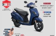 Scooter Honda Active EMI* Rs.2351/- and Cashback Rs.5,000/-