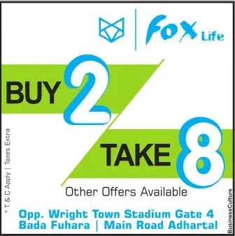 Buy 2 Take 8 - Fox Life Jabalpur