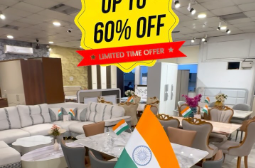 Celebrate Independence Day with up to 60% off on imported furniture - Home Aesthetic Jabalpur