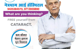 What are you thinking ? Free your self from CATARACT - Dr Bahubali Jain Netradham Eye Clinic Jabalpur