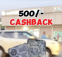 Rs.500 Cash Back on Mobile Repair - Kiran Mobile Shop Jabalpur