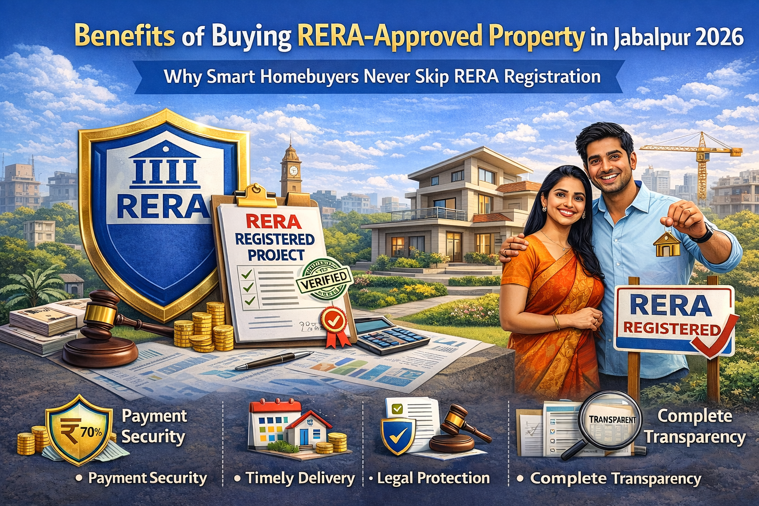Benefits of Buying RERA-Approved Property in Jabalpur 2026