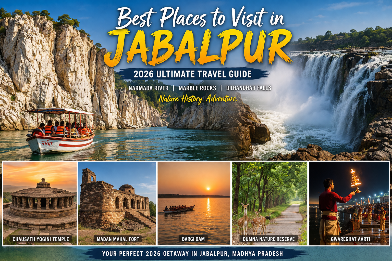 Best Places to Visit in Jabalpur: 2026 Ultimate Travel Guide