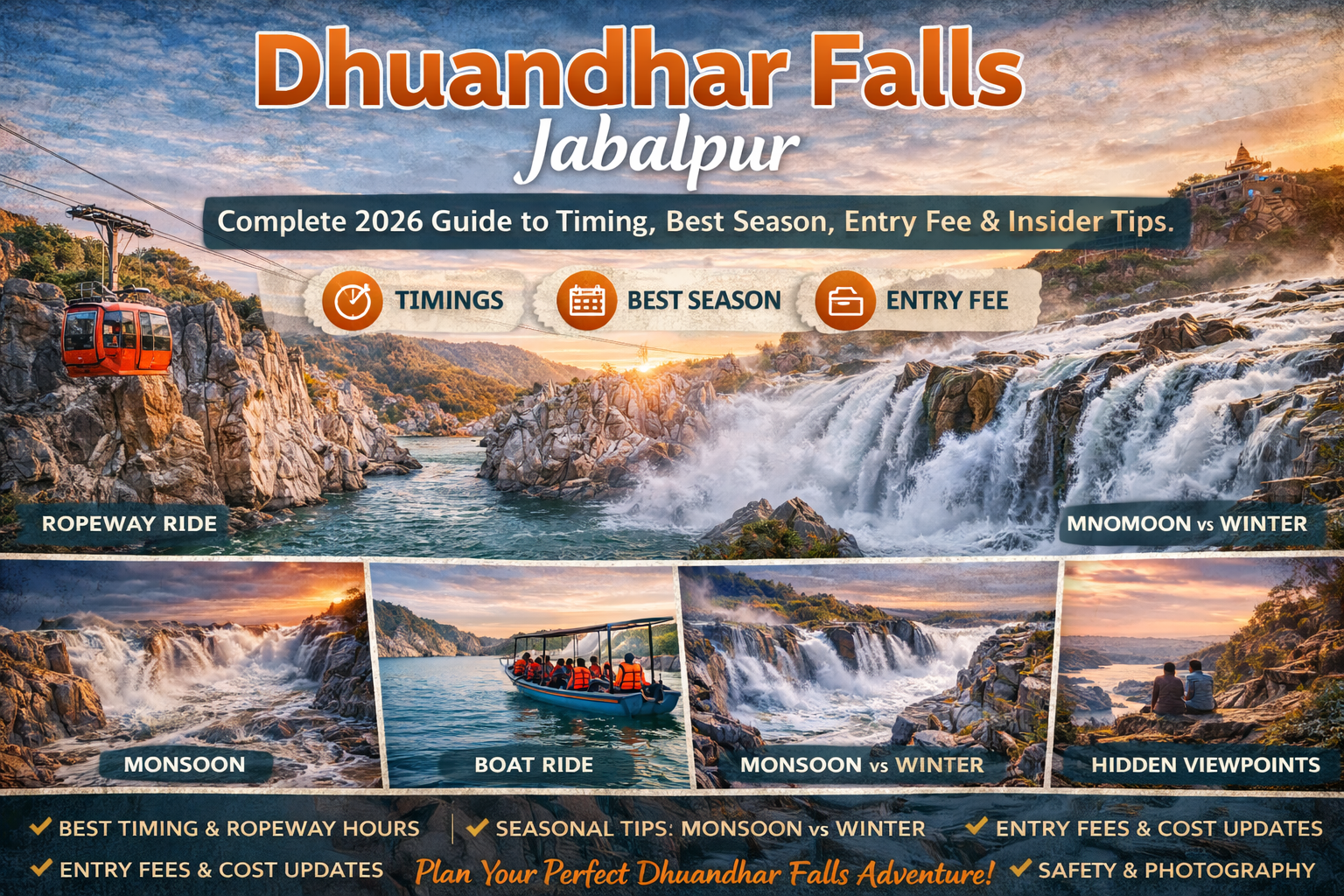 Dhuandhar Falls Jabalpur