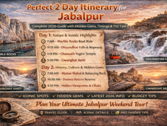 2 day itinerary for Jabalpur