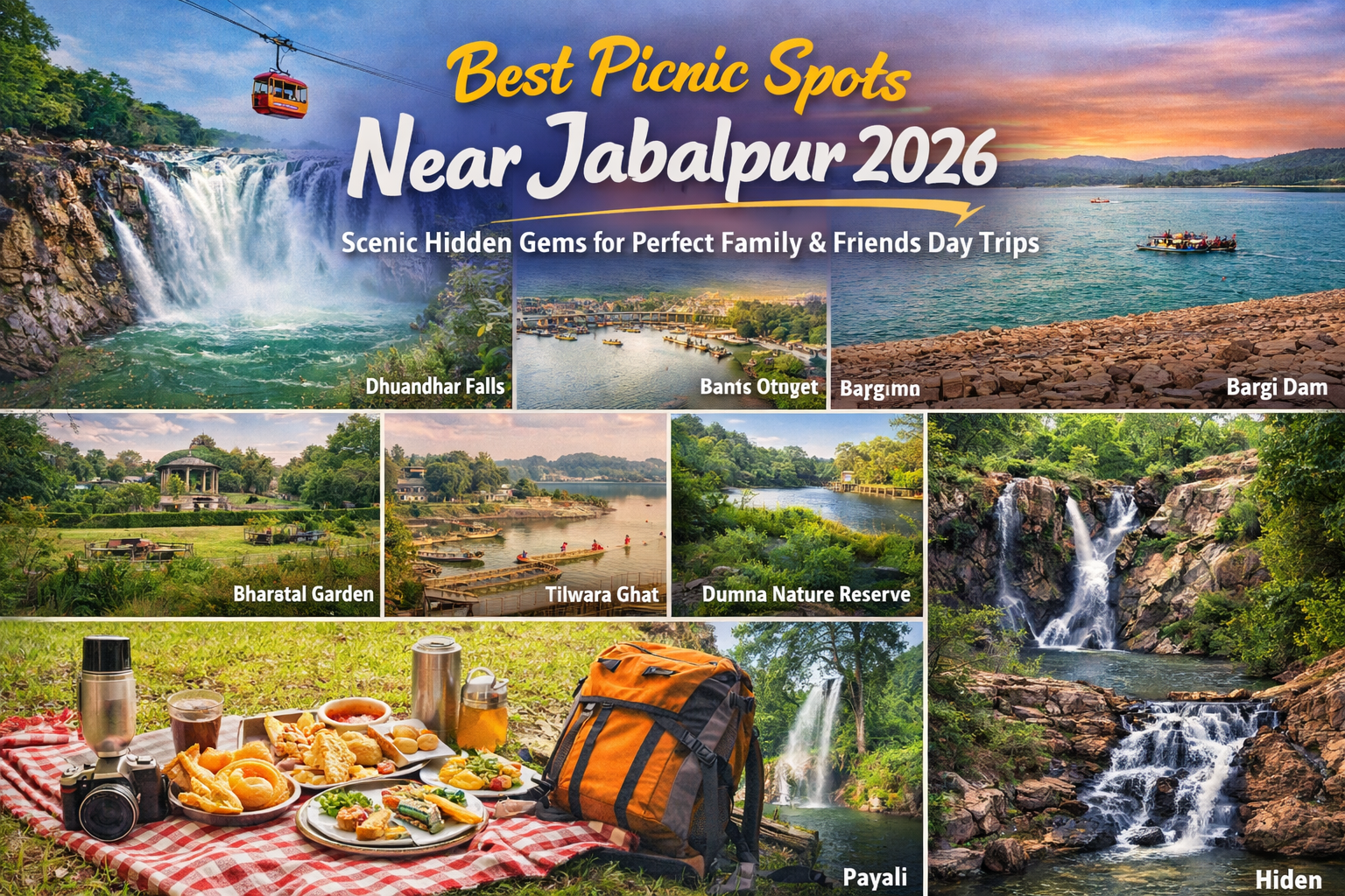 best picnic spots near Jabalpur
