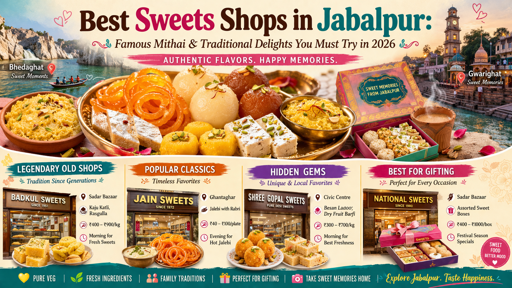 Best Sweets Shops in Jabalpur