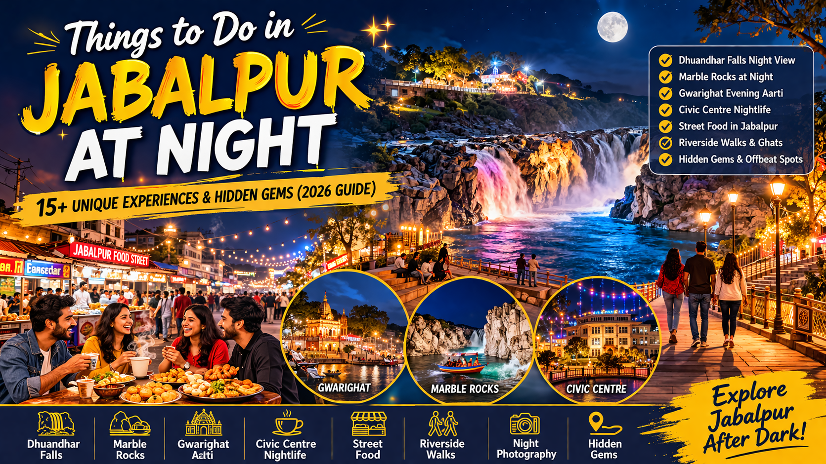 Things to Do in Jabalpur at Night