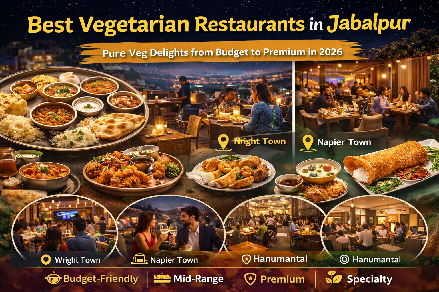Best Vegetarian Restaurants in Jabalpur