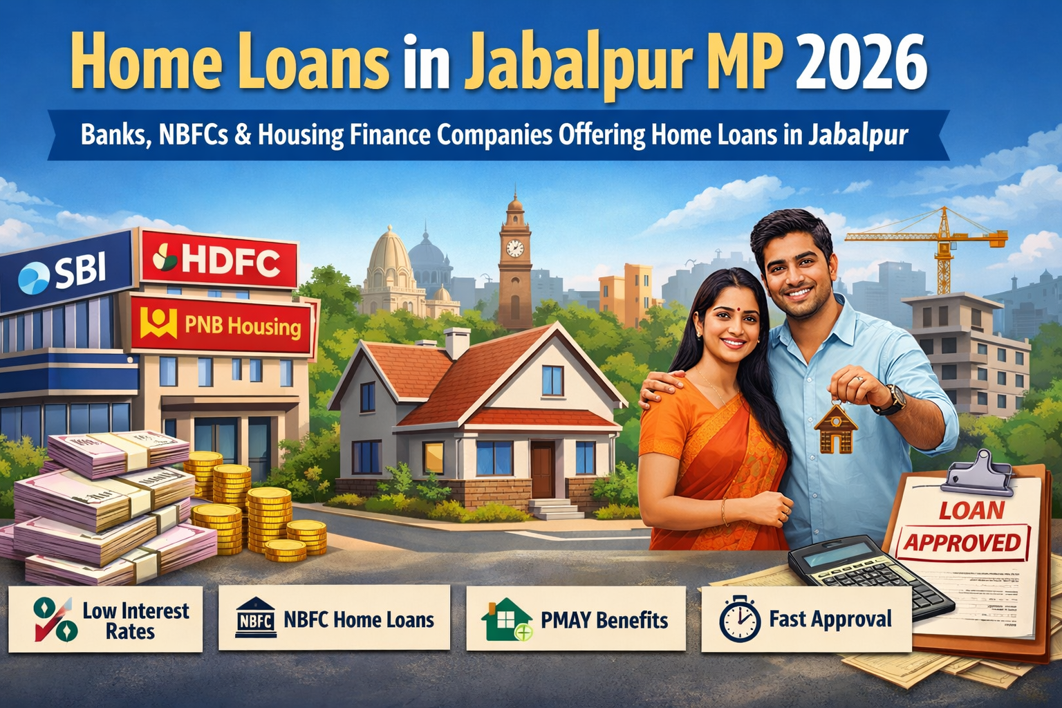 Home Loans in Jabalpur MP 2026