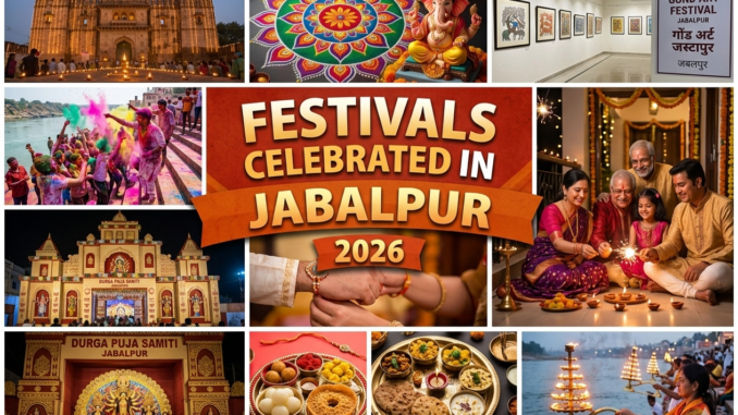 Festivals Celebrated in Jabalpur