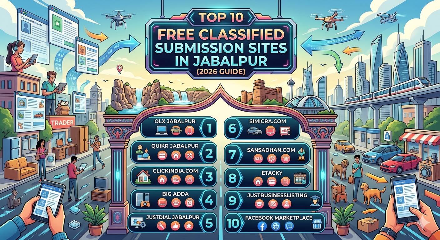 Top 10 Free Classified Submission Sites in Jabalpur (2026 Guide)