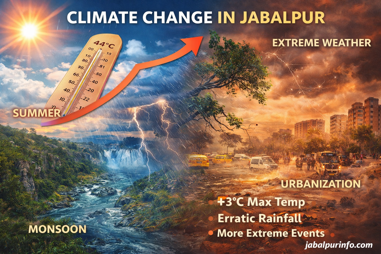 Climate of Jabalpur and Climate Change in Jabalpur