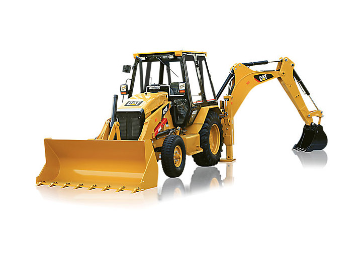 CAT Backhoe Loader 424B - Available on Rent