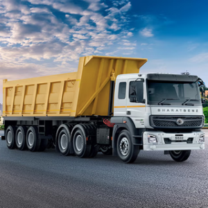 Commercial Truck – Tipper/Dumper/Hyva 22 wheeler max 55.0 Tons capacity Available on Rent per Day basis at Lowest Price in Jabalpur Madhya Pradesh