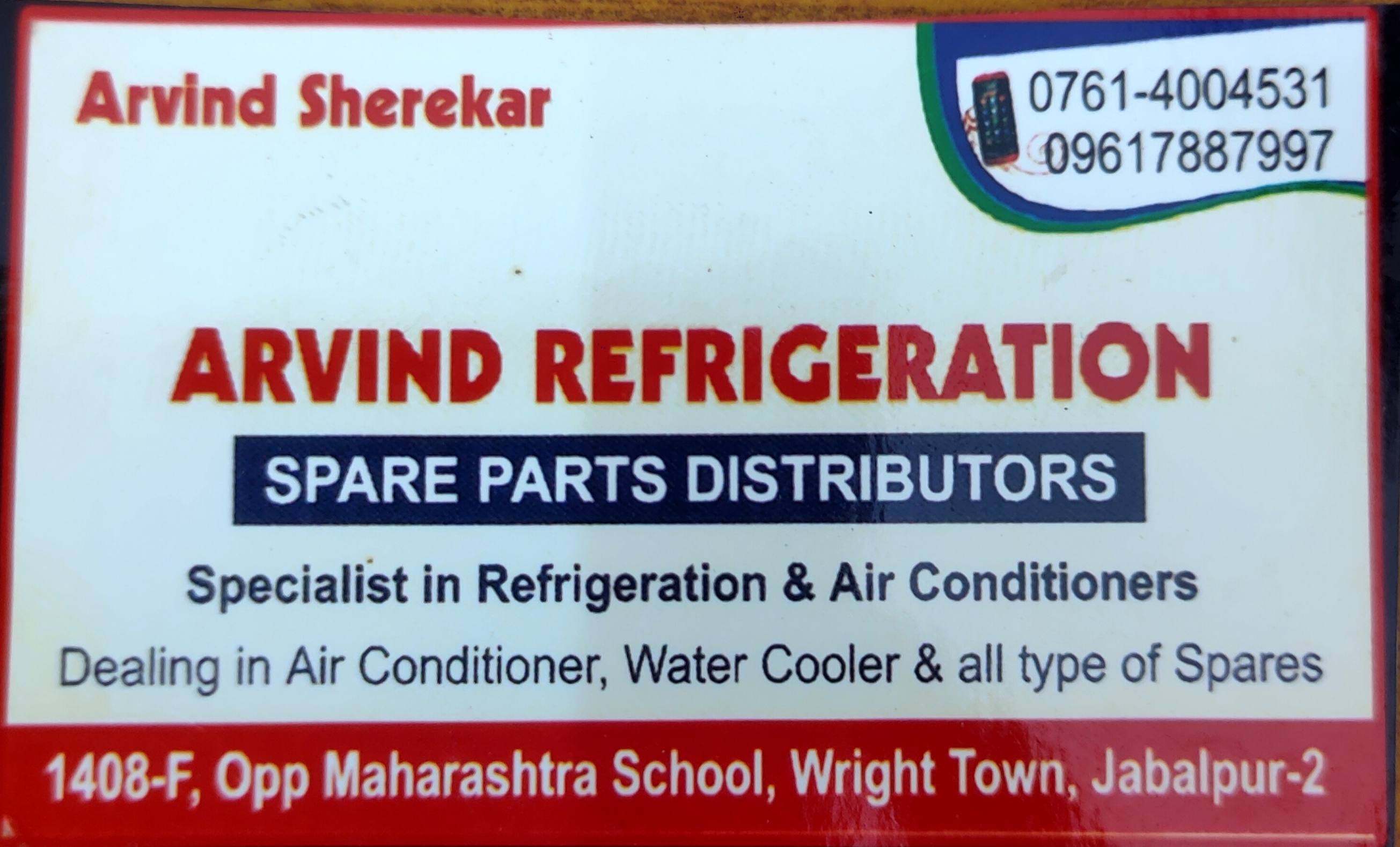 Arvind Refrigeration Jabalpur
