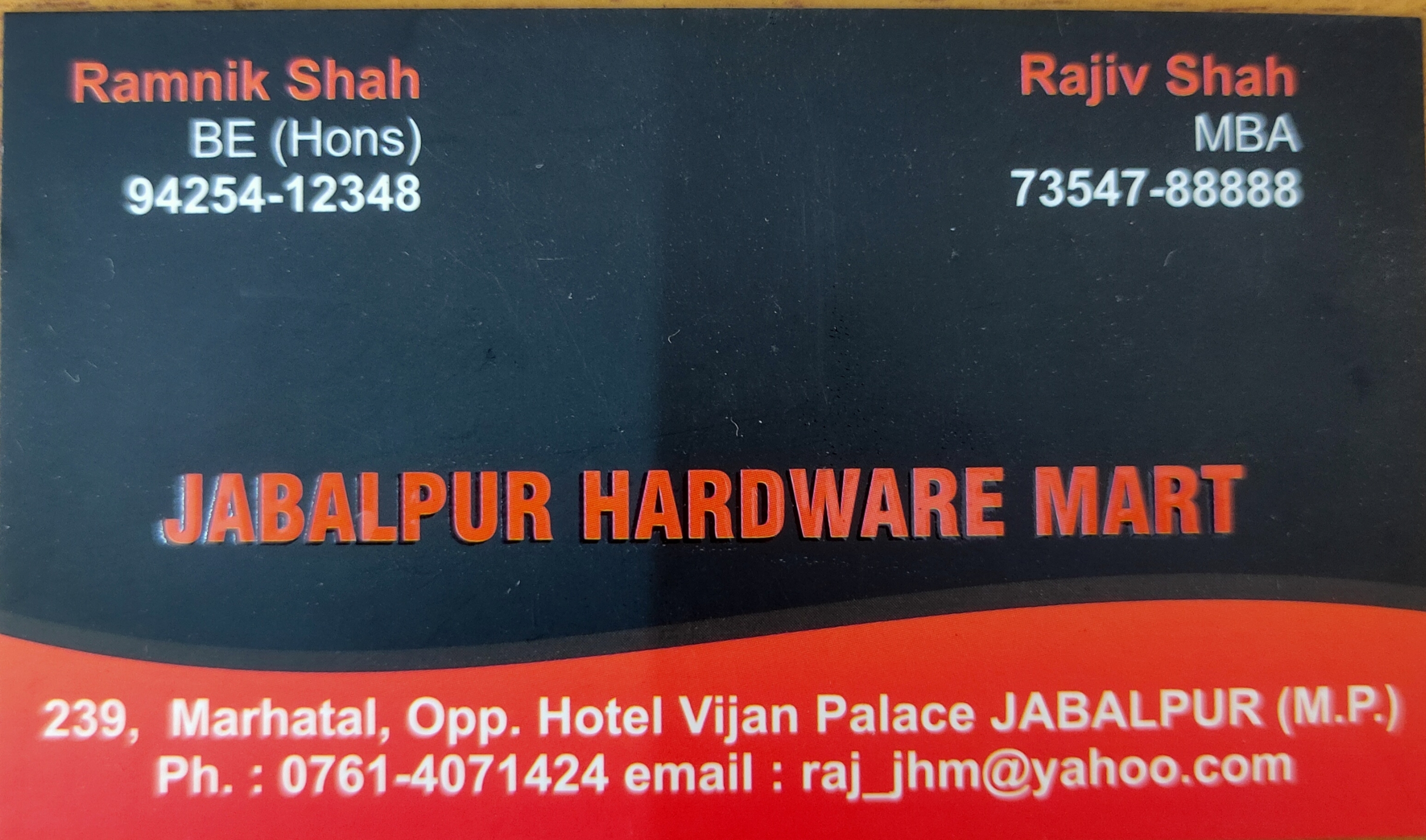 Jabalpur Hardware Mart Jabalpur
