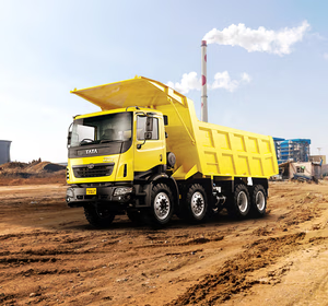 Commercial Truck - Tipper/Dumper/Hyva 12 wheeler max 30.0 Tons capacity Available on Rent per Day basis at Lowest Price in Jabalpur Madhya Pradesh